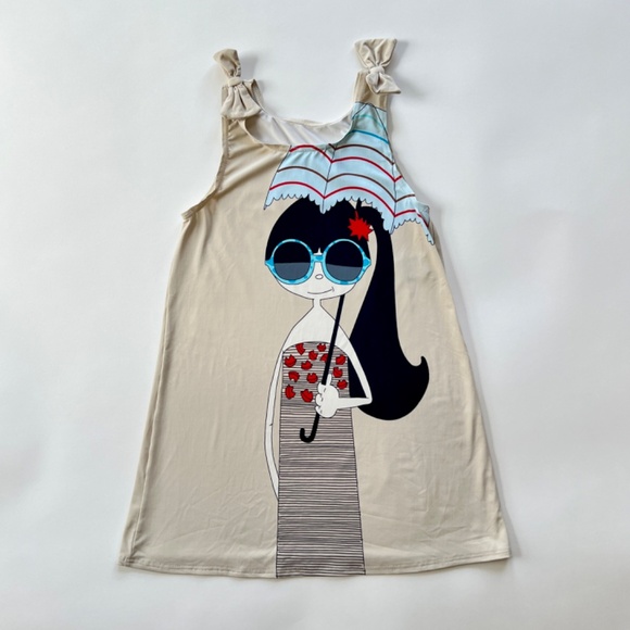 Little Marc Jacobs Swimwear Cover-Up Dress - Kids Size 8 - Picture 1 of 8